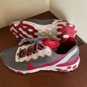 Size 15 Ohio State Nike Sneakers